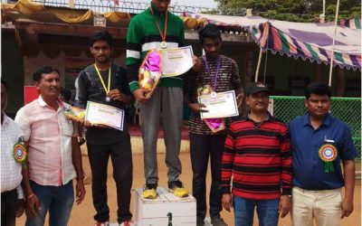 Our student Teja Bagged Gold medal in Long Jump
