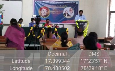 Dr. B.R.Ambedkar and Shri Jyothi Rao Pule Birth Anniversary Celebrations at BJR GDC