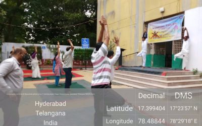 International Yoga Day Celebrations at BJRGDC on 21.06.2021