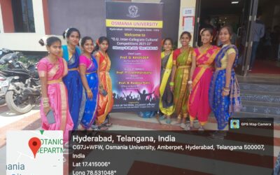 BJR GDC Students participated in OU Inter Collegiate Dancing (Folk) Competitions