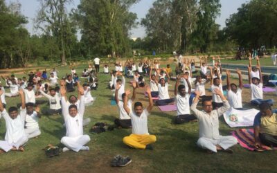 International Yoga Day observed by NSS