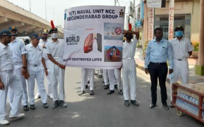 NCC Naval Unit observed Anti Tobacco Day