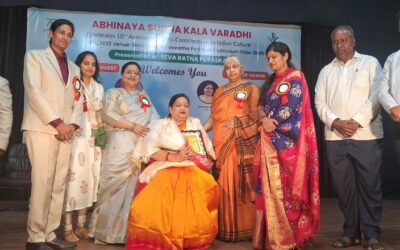 Dr. E M Sunitha, Associate Professor of Botany Received Seva Ratna Puraskar Award