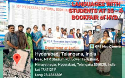 Field Visit by the faculties of languages to Hyderabad Book Fair
