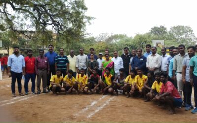 BJR GDC Students bagged the 4th Position in Kho Kho Intercollegiate Tournament