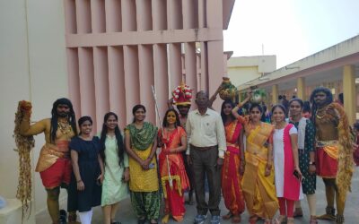 BJR GDC Students represented in OU Inter-College Cultural Competitions