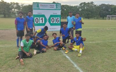 BJR GDC Football Team won in Reliance Foundation Tournament
