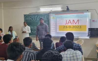 Social Sciences organized Just a Minute (JAM) Session Programme