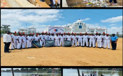 BJR GDC NCC Cadets & staff of 1 (T) Naval Unit – SwachhtaAbhiyan