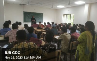 M/s Global Tree Abroad Consultancy Interaction with BJR GDC Students