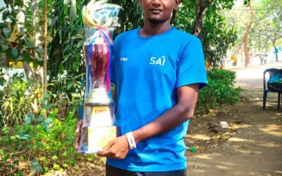 Mr S.Ajay Kumar (II BA) bagged Gold Medal in 27th junior National Sepak Takraw Championship